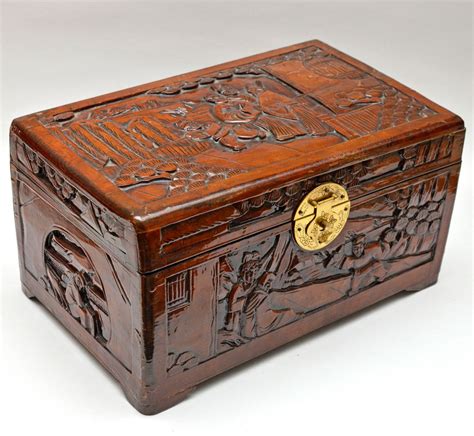 Wooden Box Asian Antiques for sale 